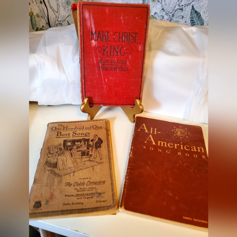 Vintage Music Book Bundle
